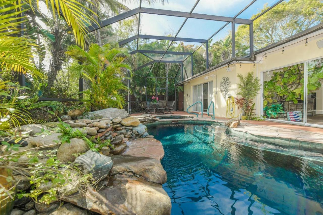 Island Time - Home Wenclosed Lagoon Style Pool Spa Walk To Beach Bikes Голмс-Біч Екстер'єр фото